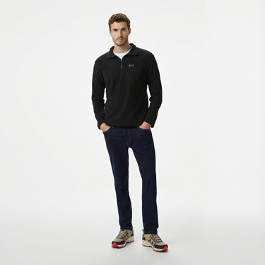  Helly Hansen Light Halfzip Erkek Siyah Polar