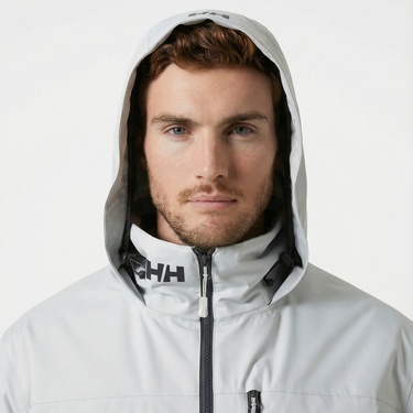  Helly Hansen Crew Hooded Midlayer 2 Erkek Gri Mont