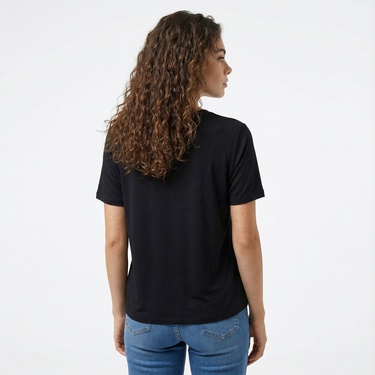  Liu Jo Kadın Siyah T-Shirt