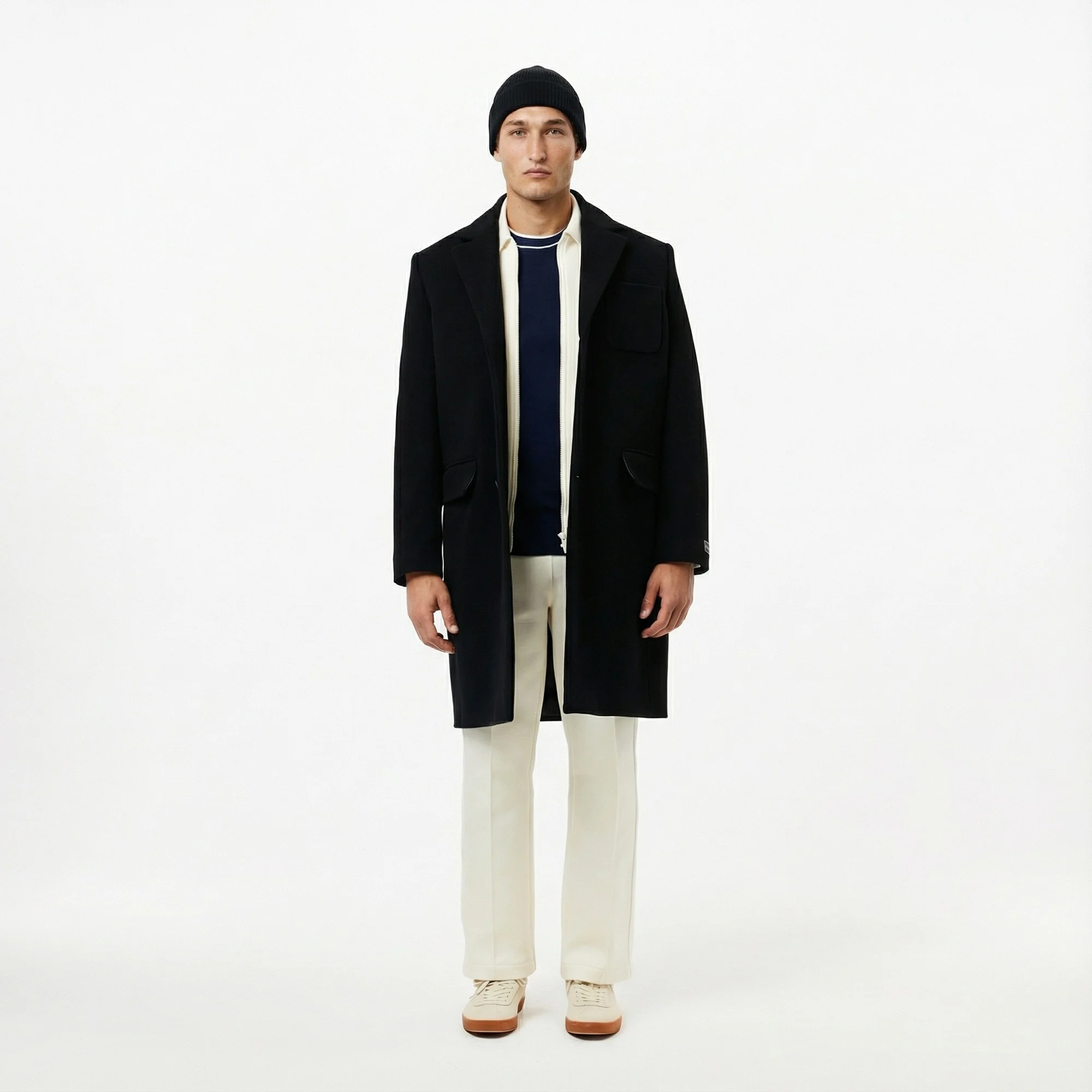 Lacoste Erkek Regular Fit Bisiklet Yaka Lacivert T-Shirt