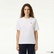Lacoste Kadın Relaxed Fit Bisiklet Yaka Lacivert T-Shirt