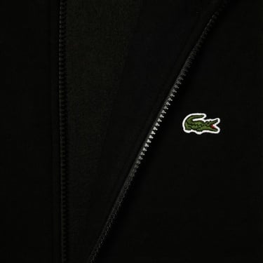  Lacoste Erkek Regular Fit Fermuarlı Siyah Sweatshirt