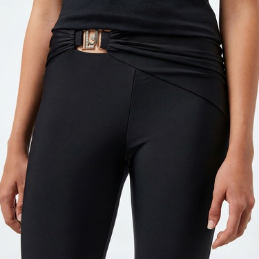  Liu Jo Kadın Siyah Tayt