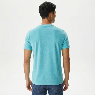  Nautica Erkek Mavi Standart Fit T-Shirt