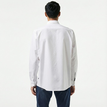  Nautica Erkek Beyaz Classic Fit Gömlek