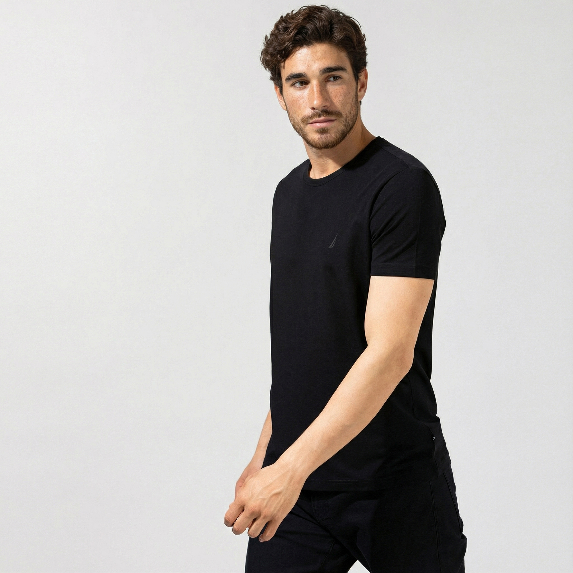  Nautica Erkek Siyah T-Shirt