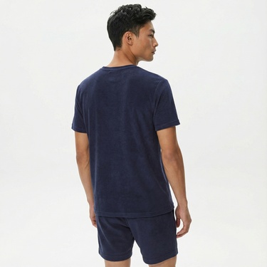  Nautica Erkek Lacivert Standart Fit T-Shirt