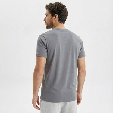  Nautica Erkek Gri T-Shirt