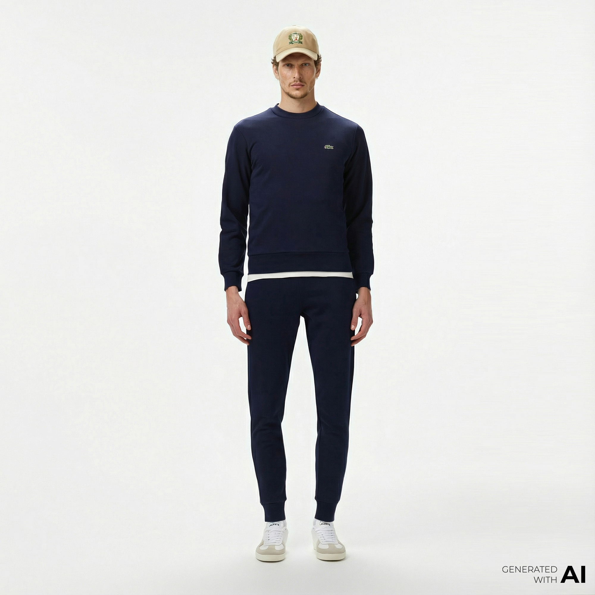  Lacoste Erkek Slim Fit Lacivert Eşofman Altı