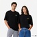 Lacoste Unisex Loose Fit Bisiklet Yaka Beyaz T-Shirt