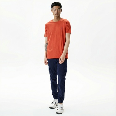  Nautica Erkek Kırmızı Standart Fit T-Shirt