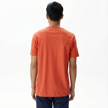  Nautica Erkek Kırmızı Standart Fit T-Shirt