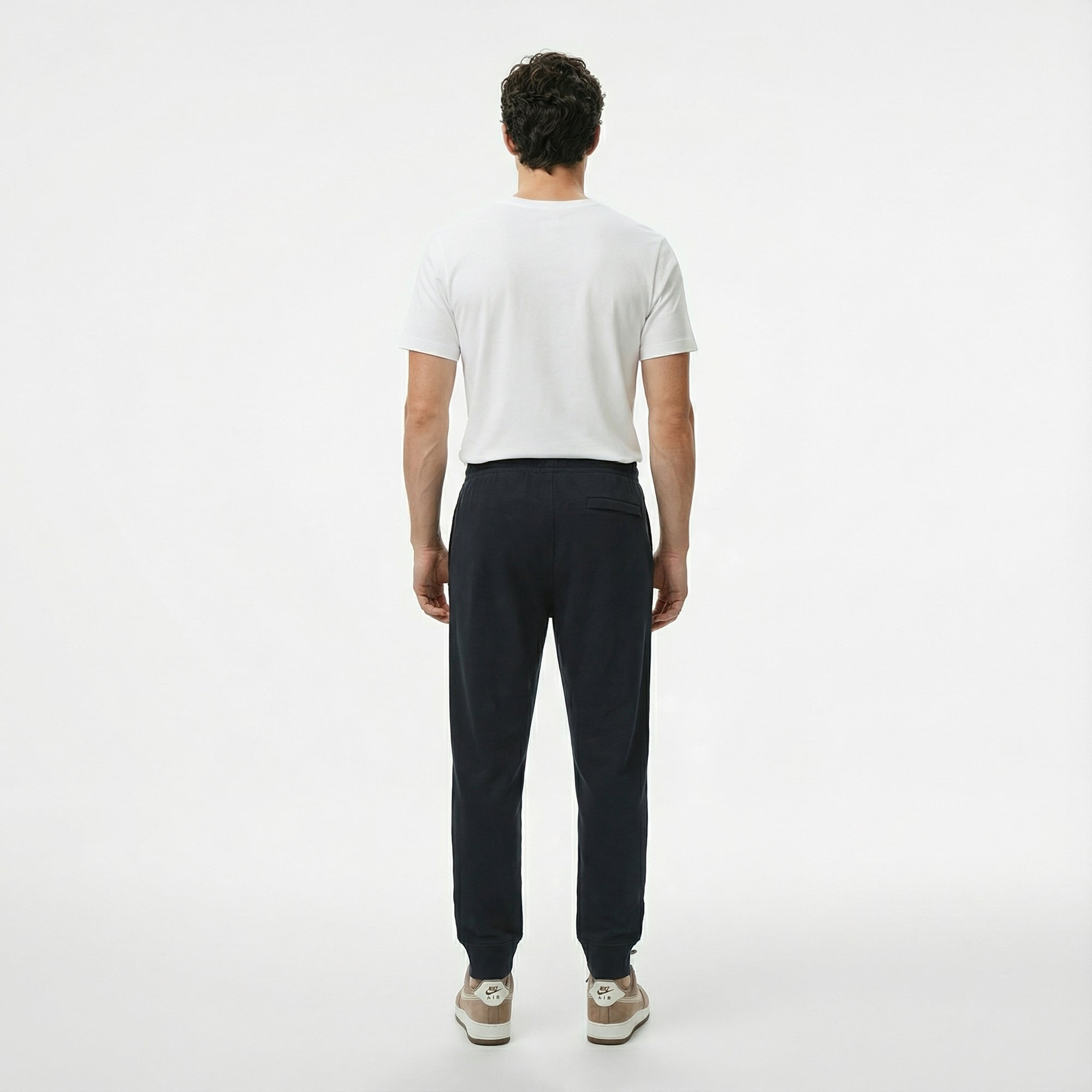 Nike Club Fit Erkek Siyah Eşofman Altı