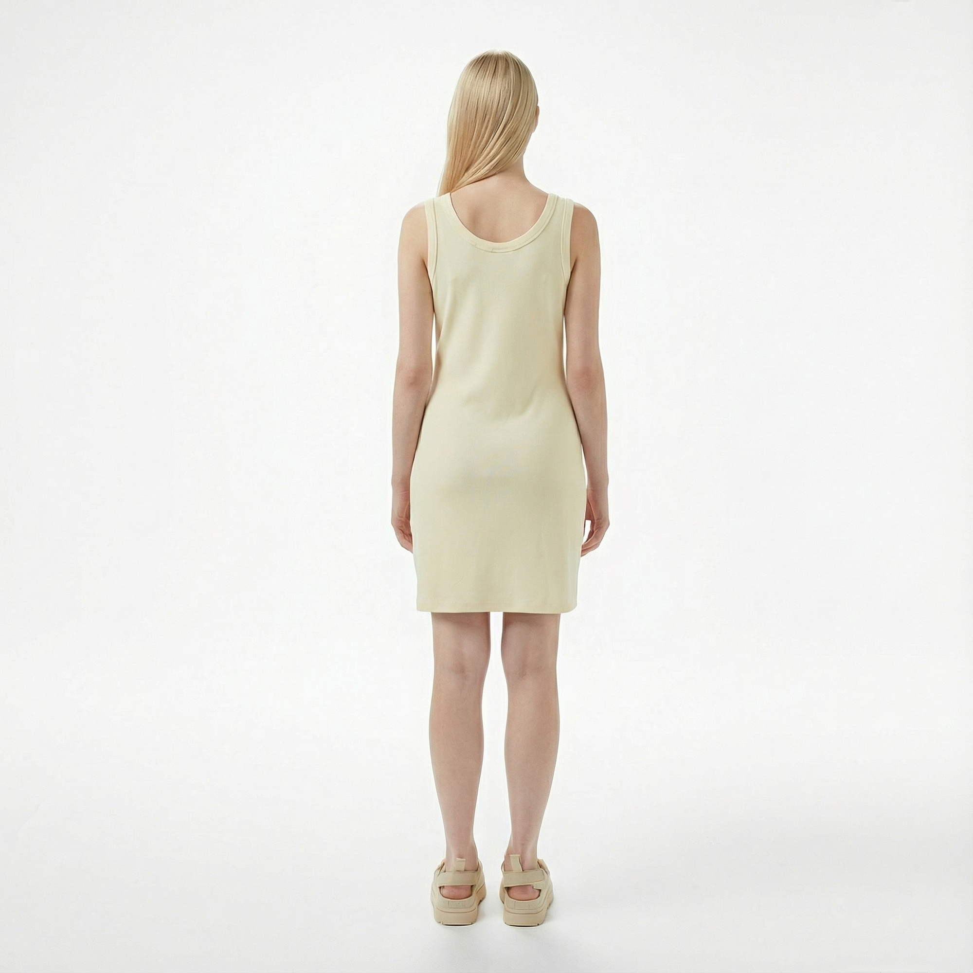 Guess Sunflower Kadın Bej Elbise