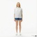 Lacoste Kadın Regular Fit Denim Beyaz Şort