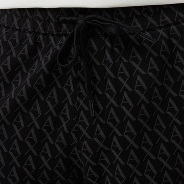  Armani Exchange Erkek Siyah Bermuda Şort