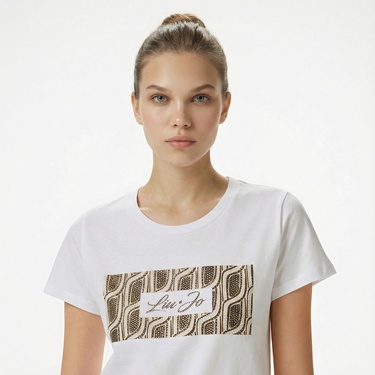  Liu Jo Kadın Yeşil T-Shirt