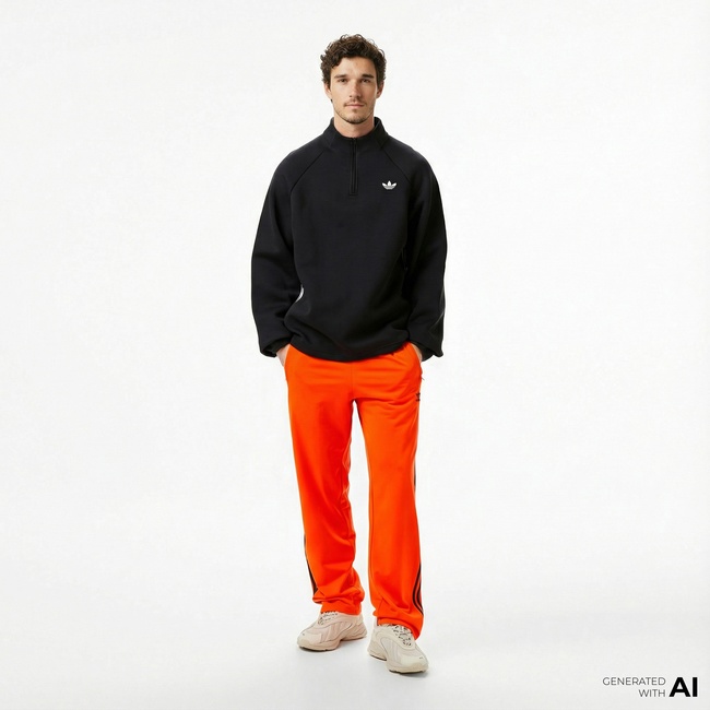  adidas Firebird Track Erkek Turuncu Eşofman Altı