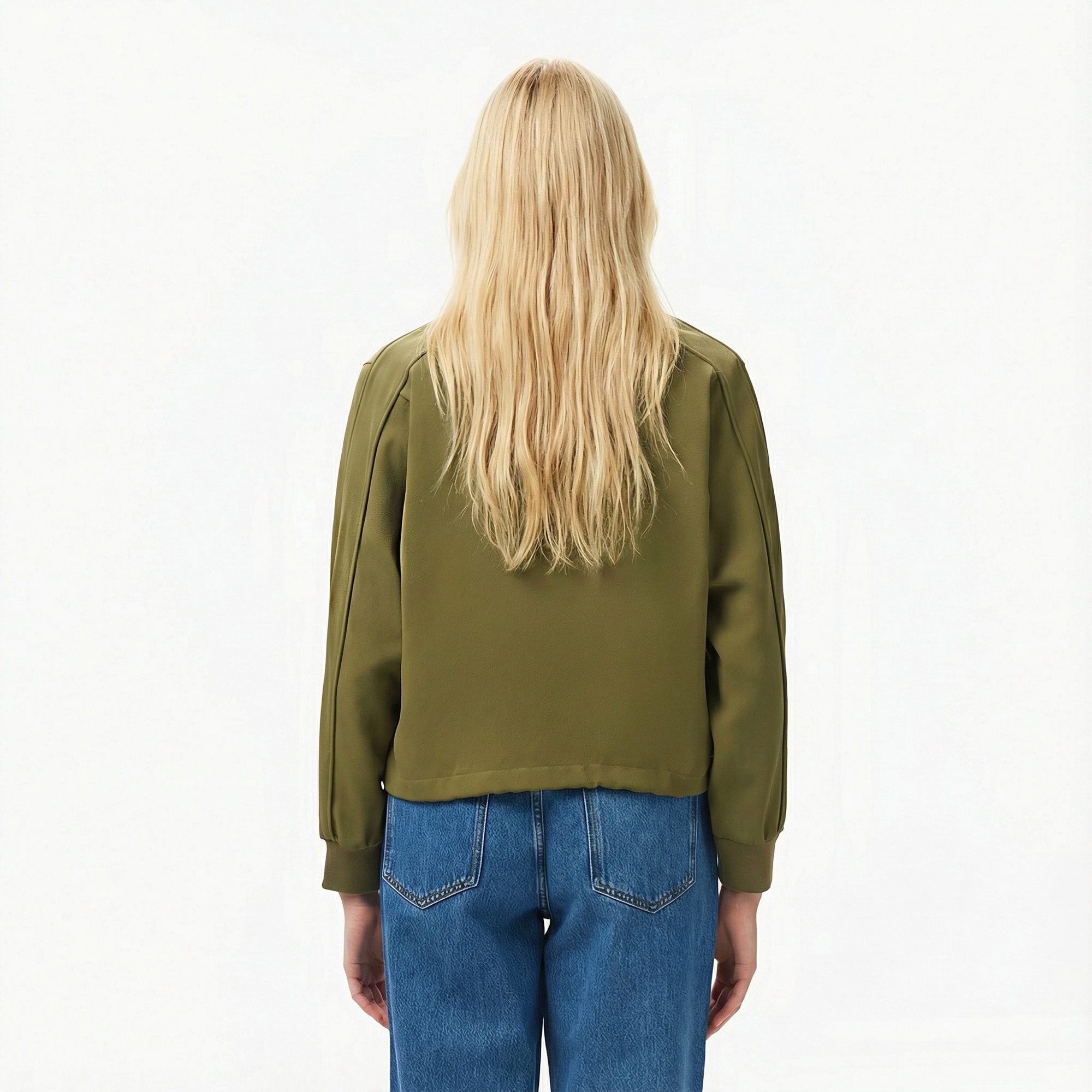 Lacoste Kadın Regular Fit Hakim Yaka Haki Gömlek