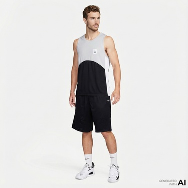  Nike Dri-Fit Icon 28 cm Erkek Siyah Şort