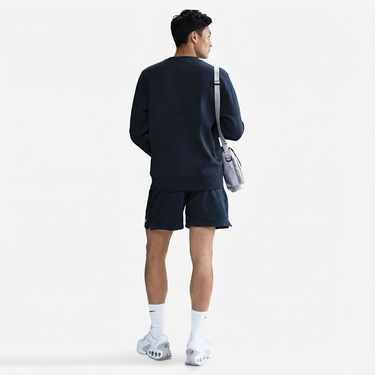  Nike Club Crew Erkek Mavi Sweatshirt