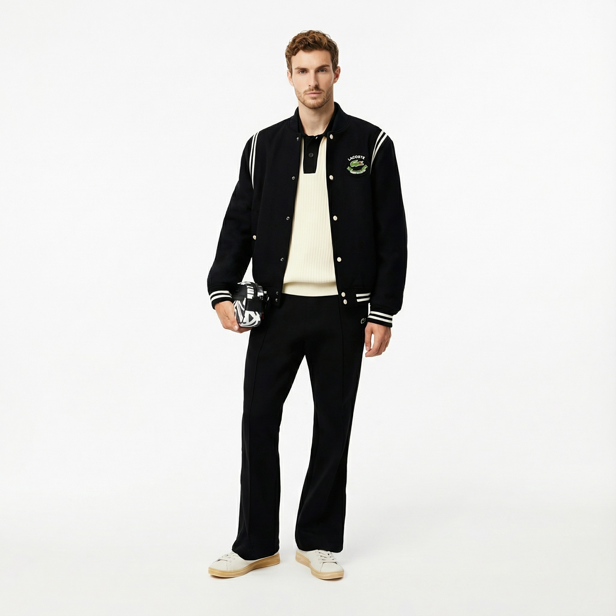 Lacoste Erkek Regular Fit Siyah Eşofman Altı