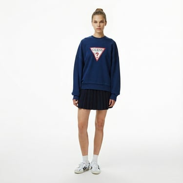  Guess Kadın Lacivert Sweatshirt