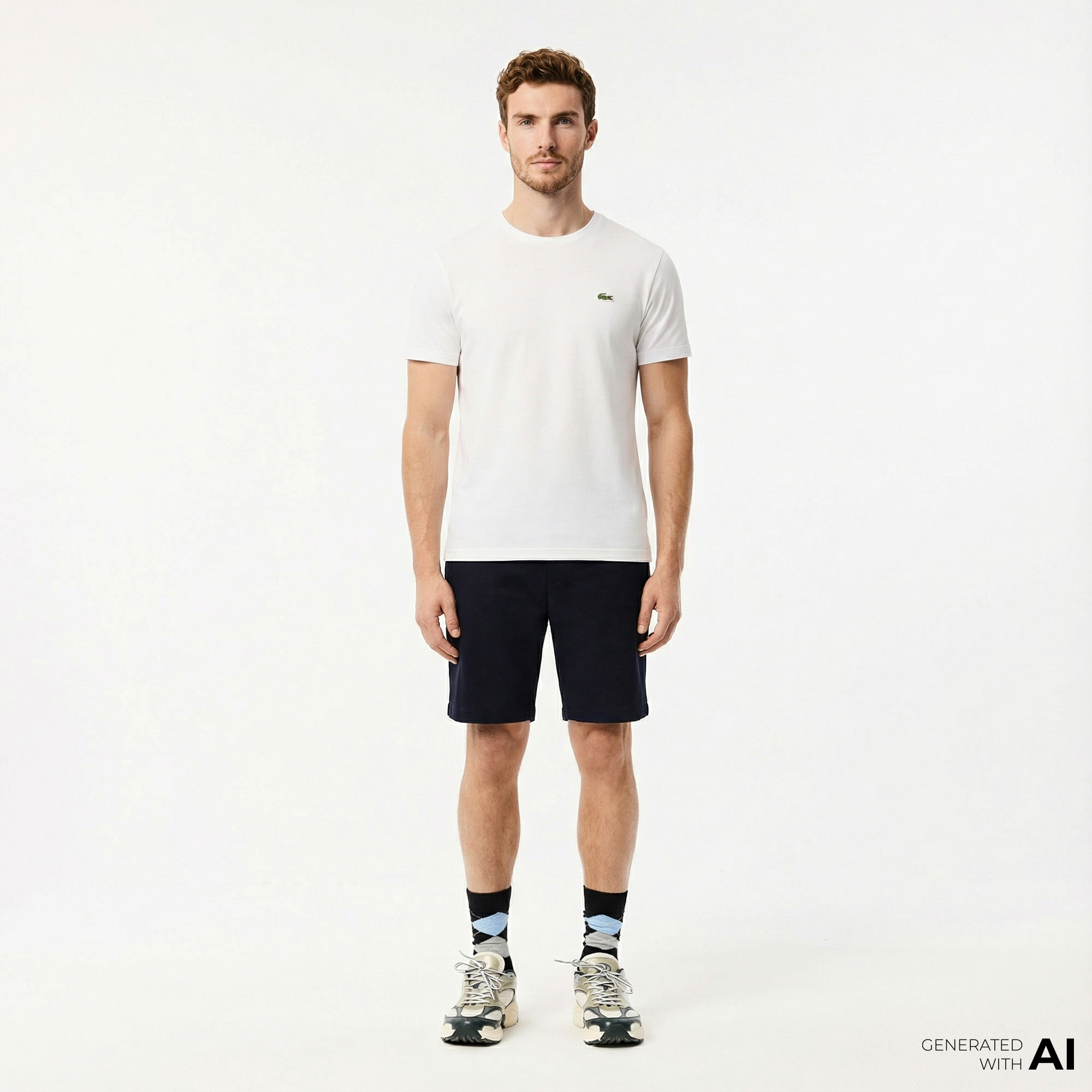  Lacoste Erkek Slim Fit Lacivert Şort