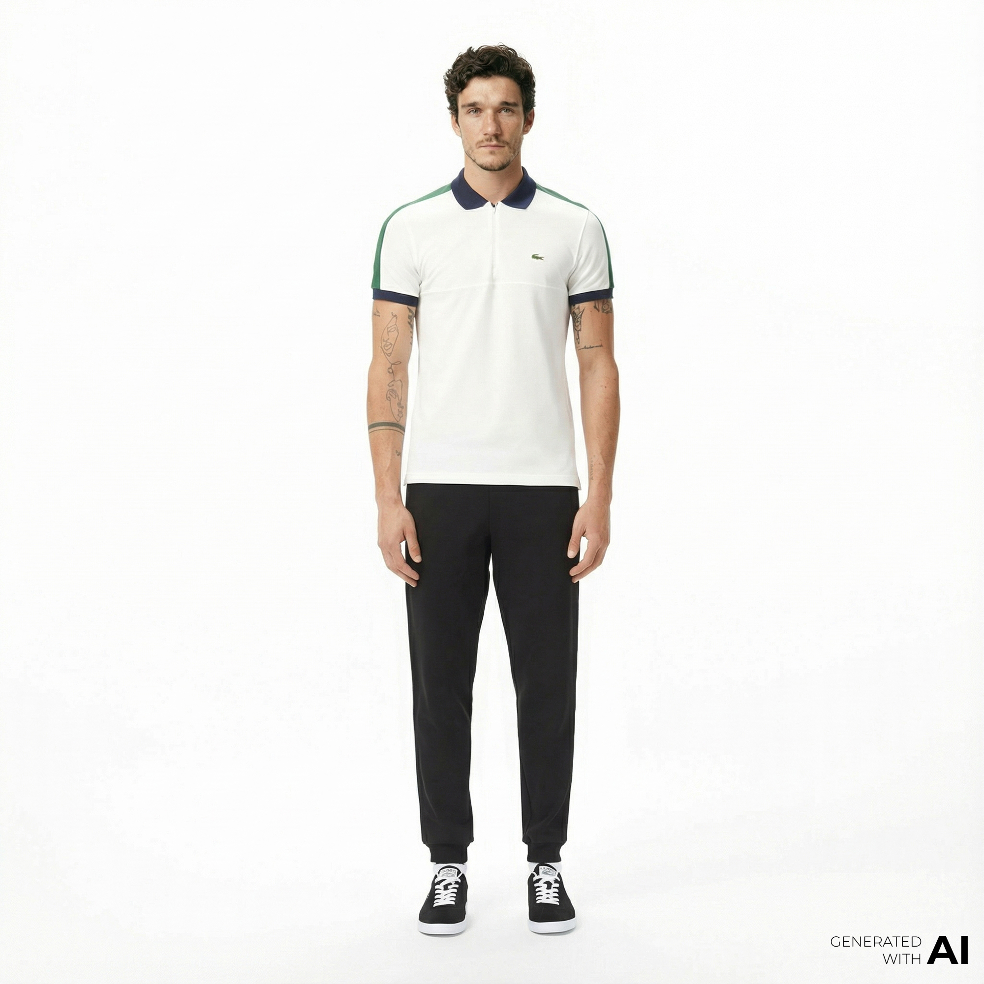  Lacoste Erkek Relaxed Fit Siyah Eşofman Altı