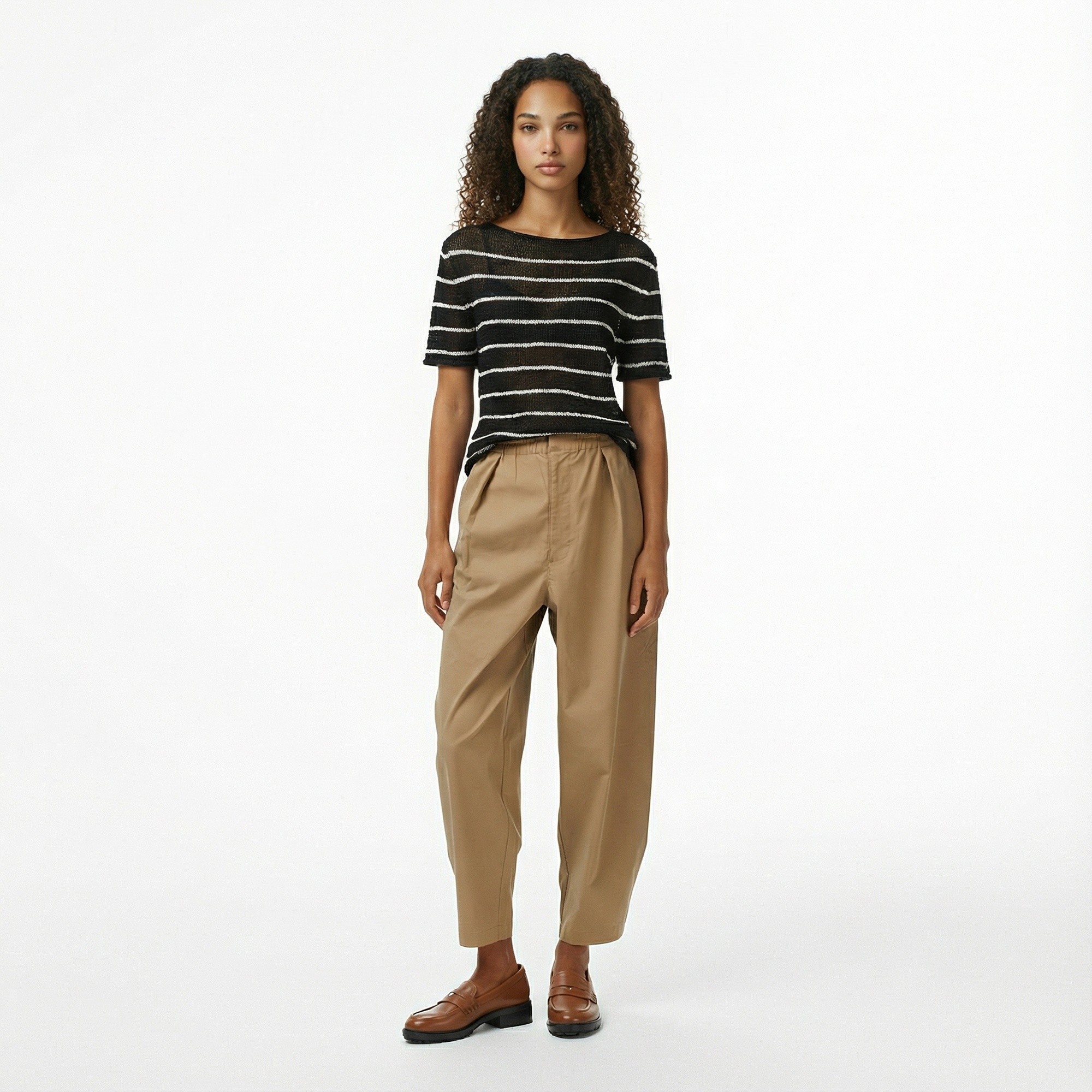 Tommy Hilfiger Textured Rayon Open Kadın Siyah Kazak