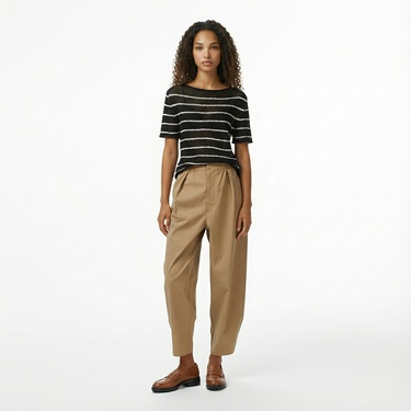  Tommy Hilfiger Textured Rayon Open Kadın Siyah Kazak