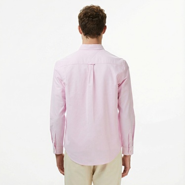  Tommy Jeans Regular Oxford Erkek Pembe Gömlek