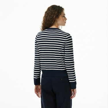  Tommy Hilfiger Graphic Kadın Mavi Kazak