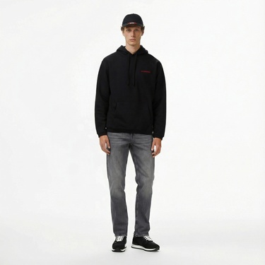  Les Benjamins 019 Erkek Siyah Sweatshirt