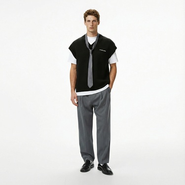  Les Benjamins 307 Erkek Siyah Yelek