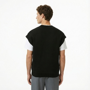  Les Benjamins 307 Erkek Siyah Yelek