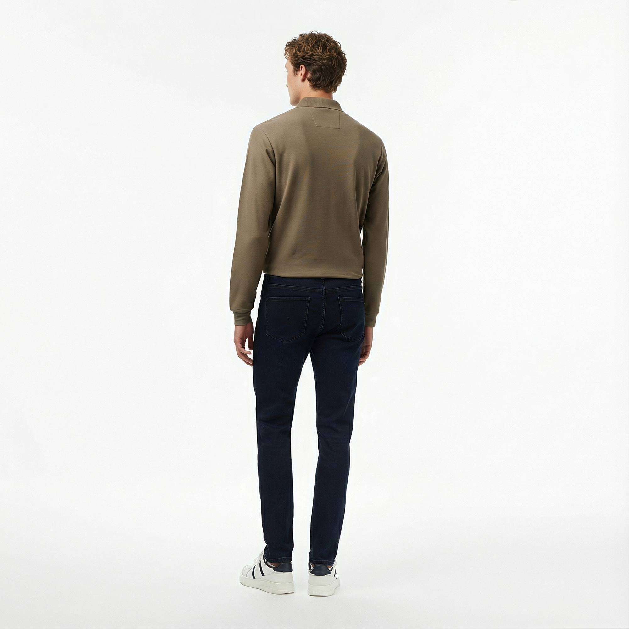  Nautica Erkek Siyah Skinny Straight Pantolon