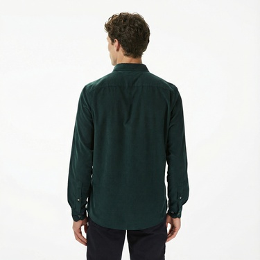  Nautica Erkek Yeşil Classic Fit Gömlek
