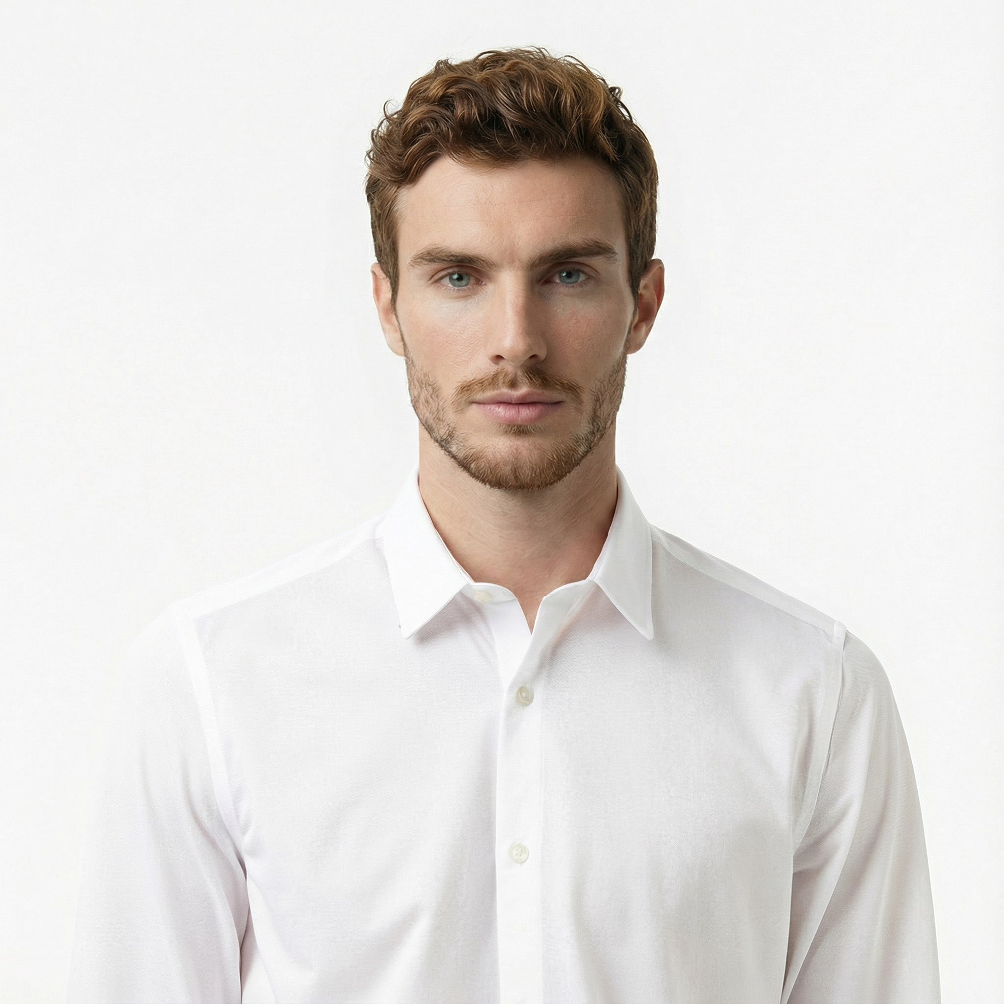  Nautica Erkek Beyaz Slim Fit Gömlek