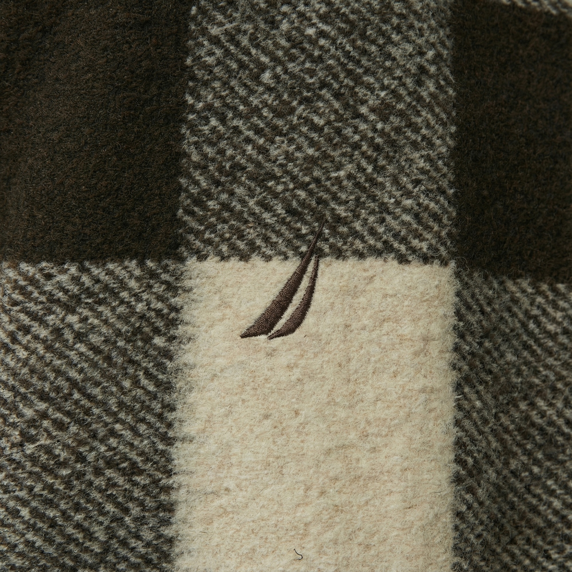 Nautica Erkek Kahverengi Classic Fit Gömlek