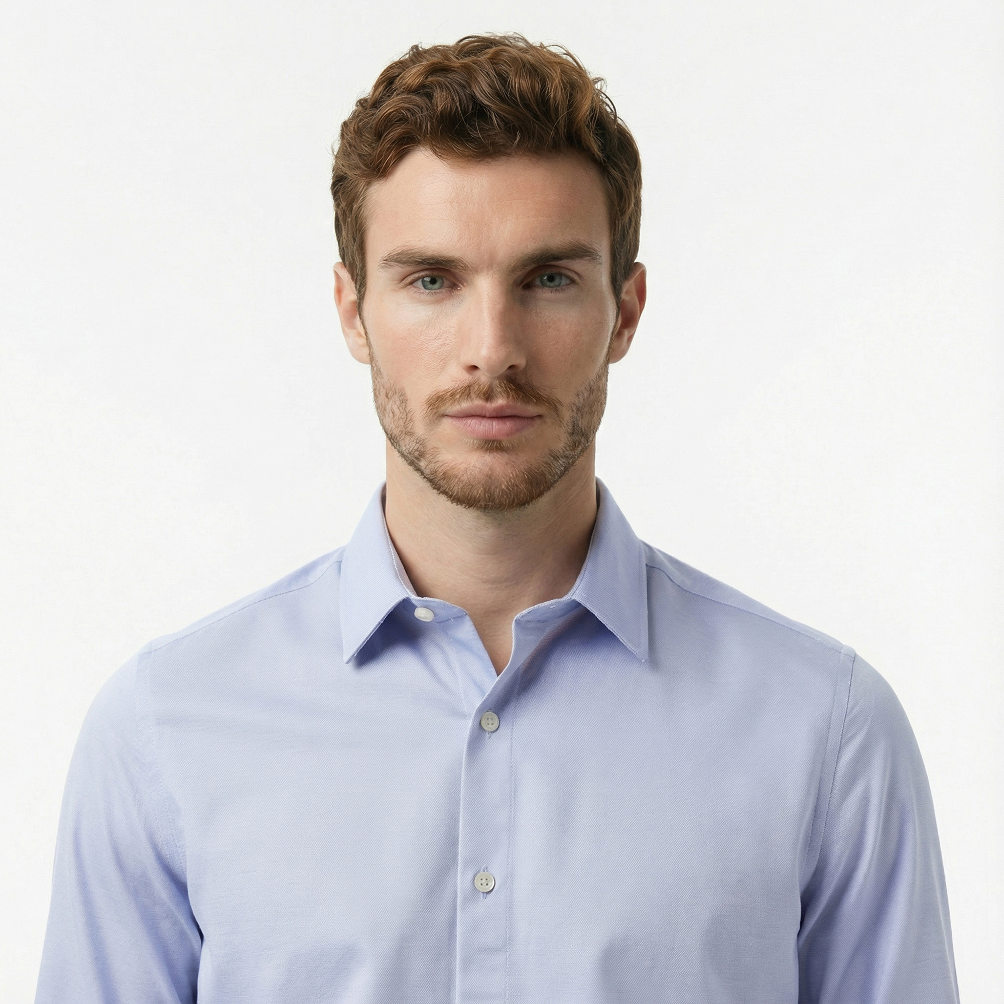  Nautica Erkek Mavi Slim Fit Gömlek