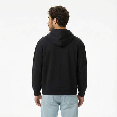  Calvin Klein Monologo Terry Erkek Siyah Sweatshirt