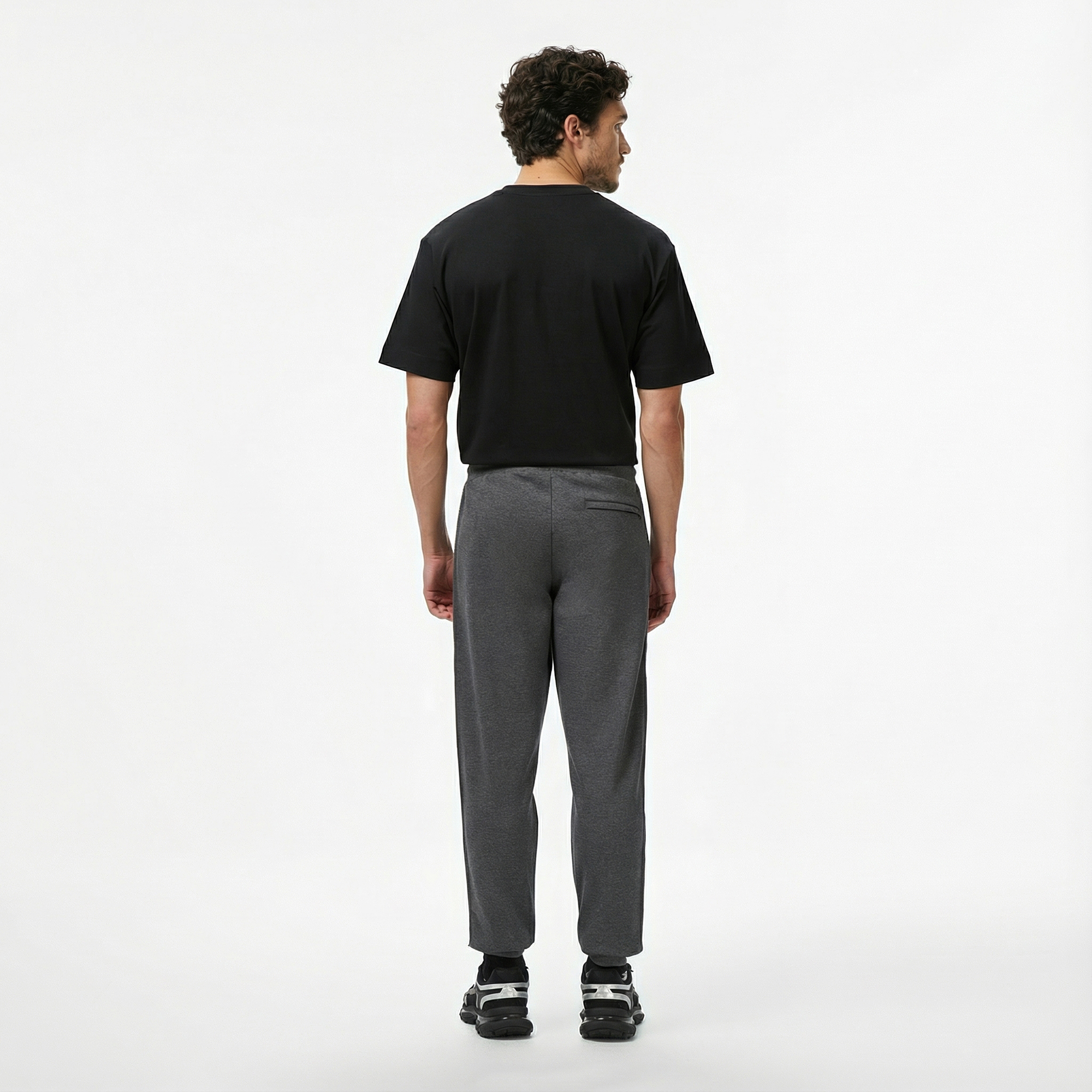  Lacoste Erkek Relaxed Fit Koyu Gri Eşofman Altı