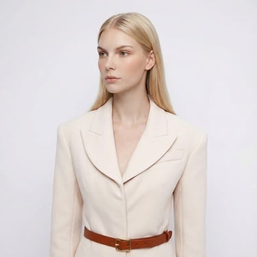  Fabby Kadın Krem Tulum