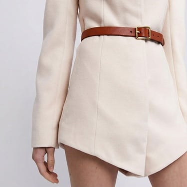  Fabby Kadın Krem Tulum