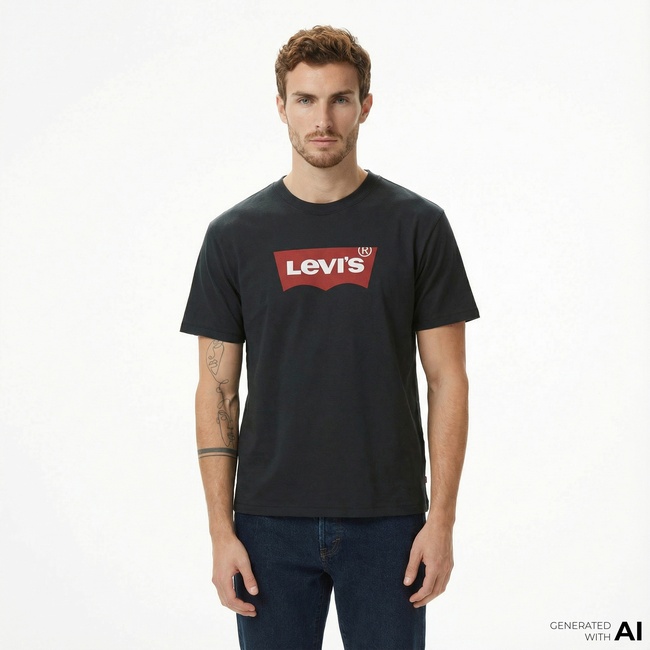  Levi's Vintage Graphic Erkek Siyah T-Shirt