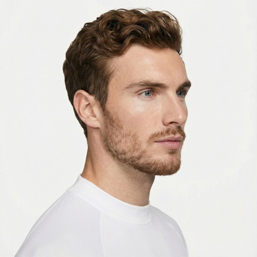  Nike Pro Dri-Fit Erkek Beyaz Uzun Kollu T-Shirt