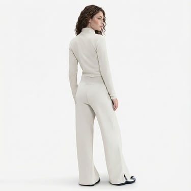  Nike Sportswear Phoenix Plush Kadın Krem Rengi Eşofman Altı