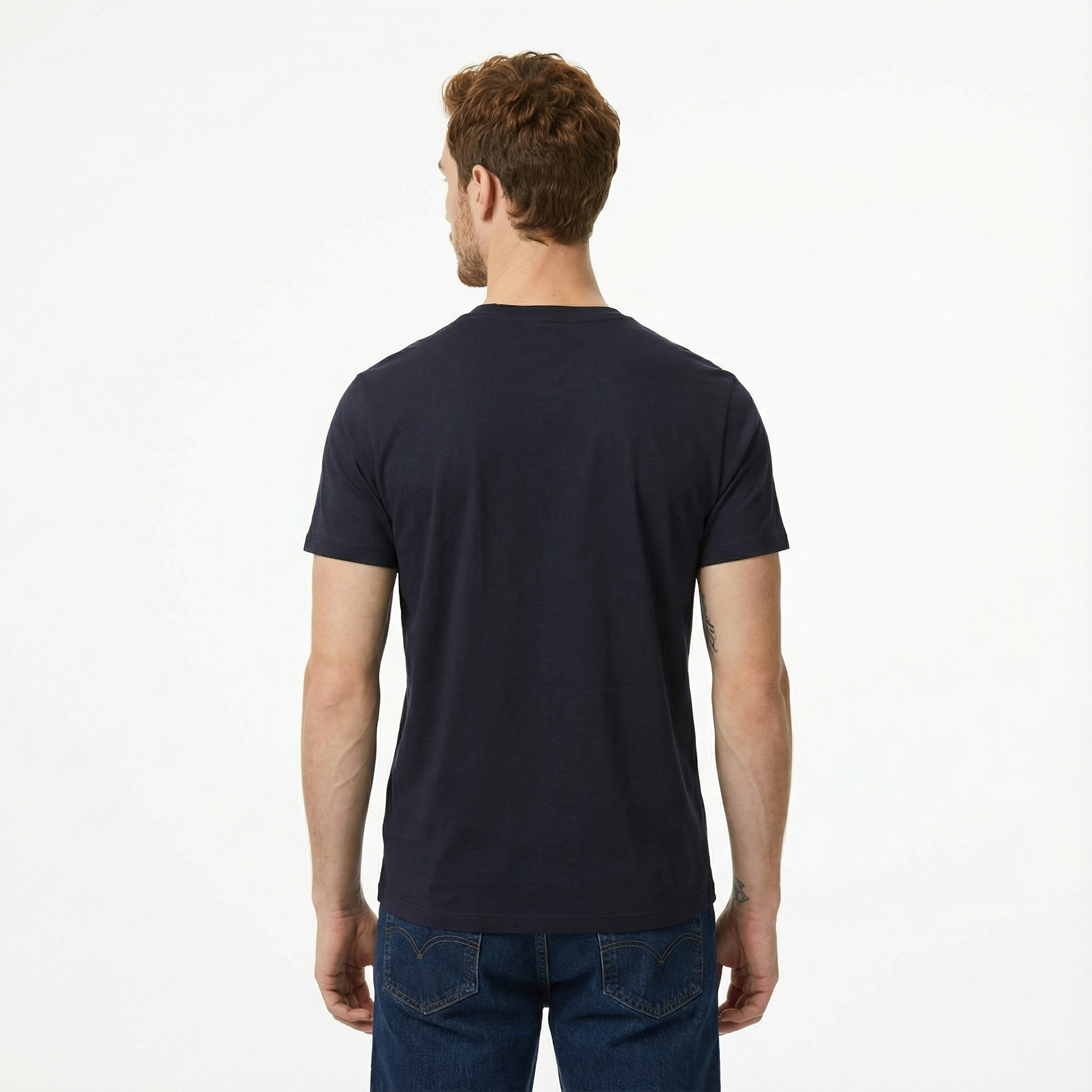 Armani Exchange Erkek Lacivert T-Shirt
