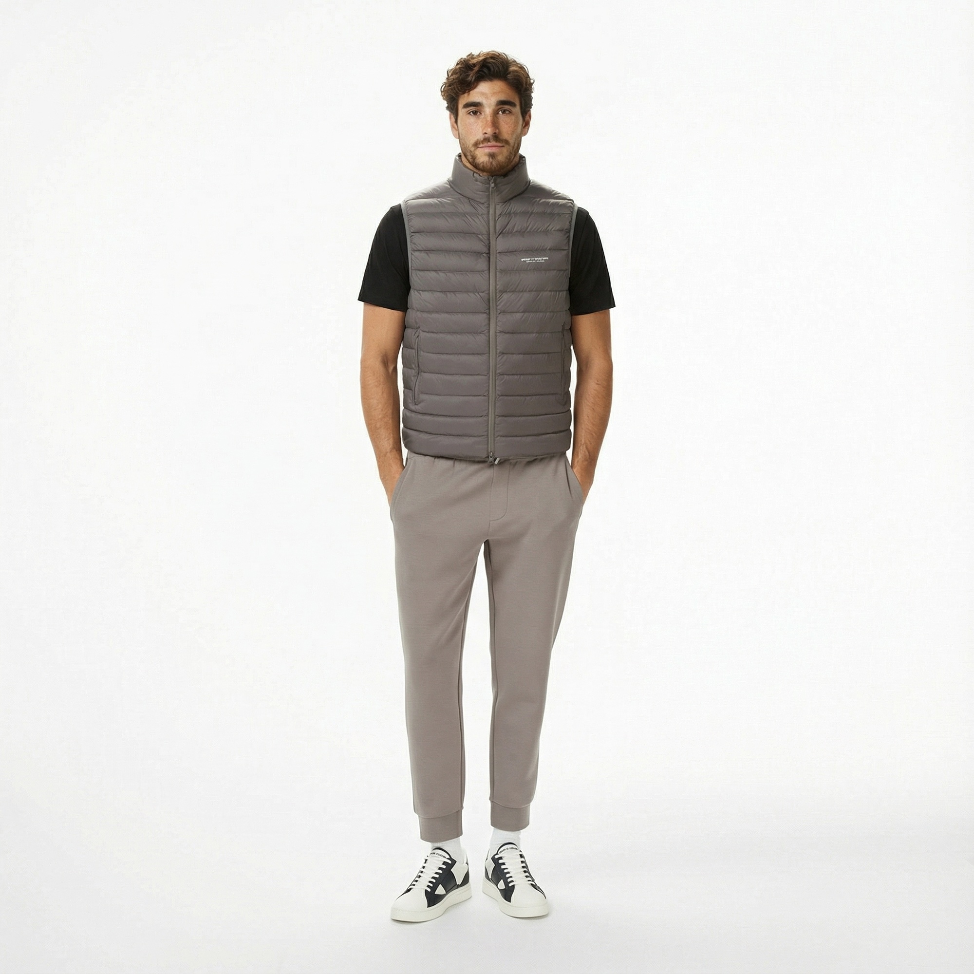 Armani Exchange Erkek Gri Yelek